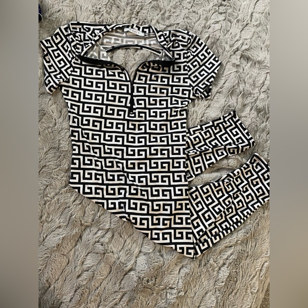 Magia || Medium || Jumpsuit || Black & White